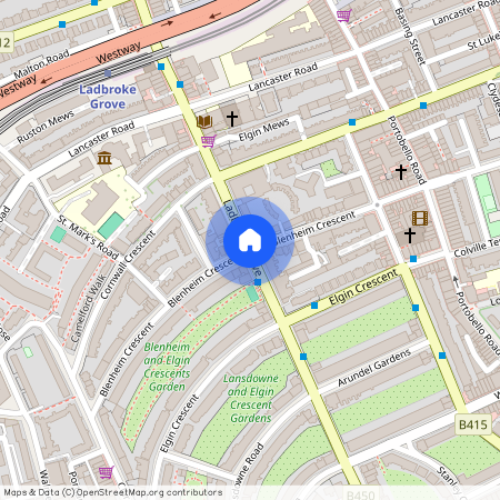 Blenheim Crescent, Holland Park, London, W11