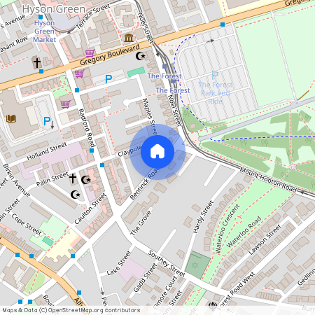 2 61 Bentinck Road, Nottingham, NG7 4AG