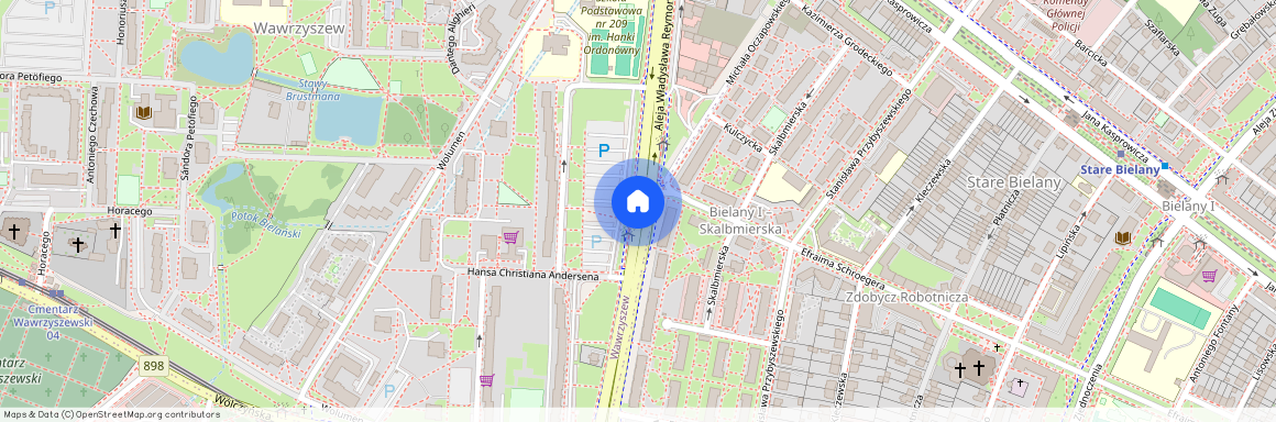 al. Aleja Władysława Reymonta, Wawrzyszew, Bielany, Warszawa, mazowieckie