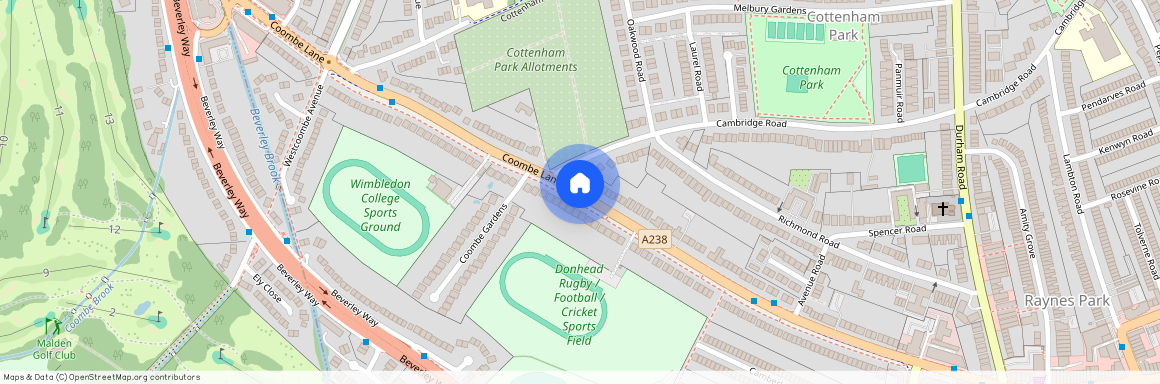 Coombe Lane, London, SW20