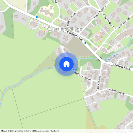 Craigbet Road, Quarriers Village