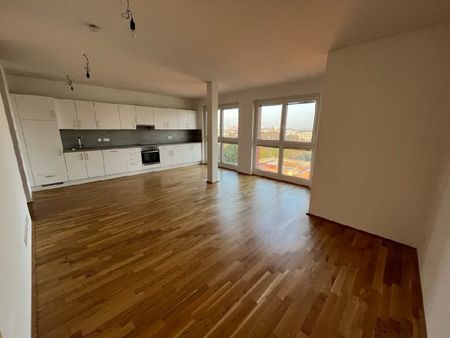 Helle 3-Zimmer-Wohnung mit schönem Ausblick - Geräumiges Wohnzimmer - Photo 3