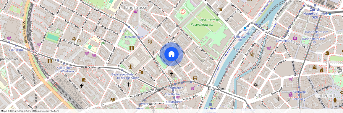 8004, Zürich, Bäckerstrasse