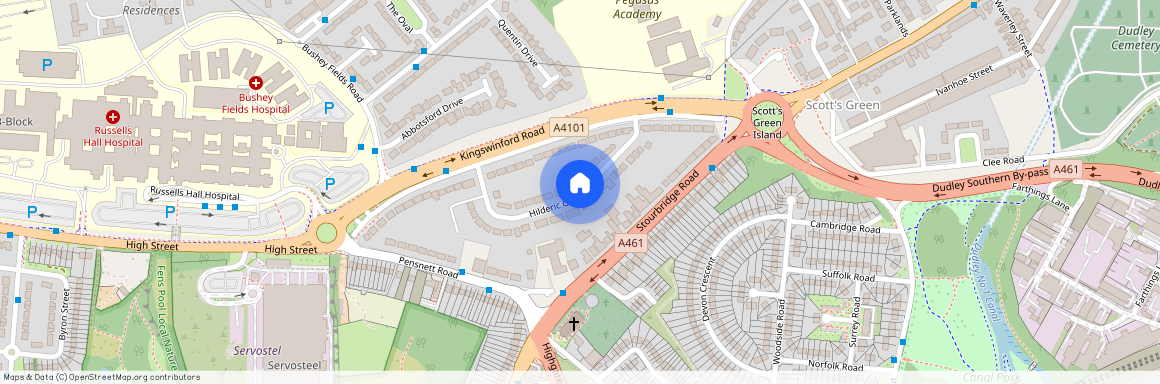 Hilderic Crescent, Dudley