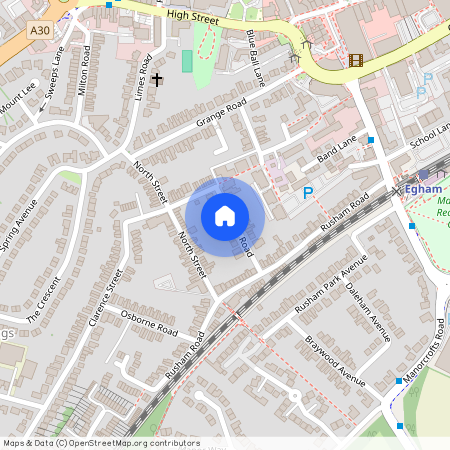 Queens Road, Egham, Surrey, TW20