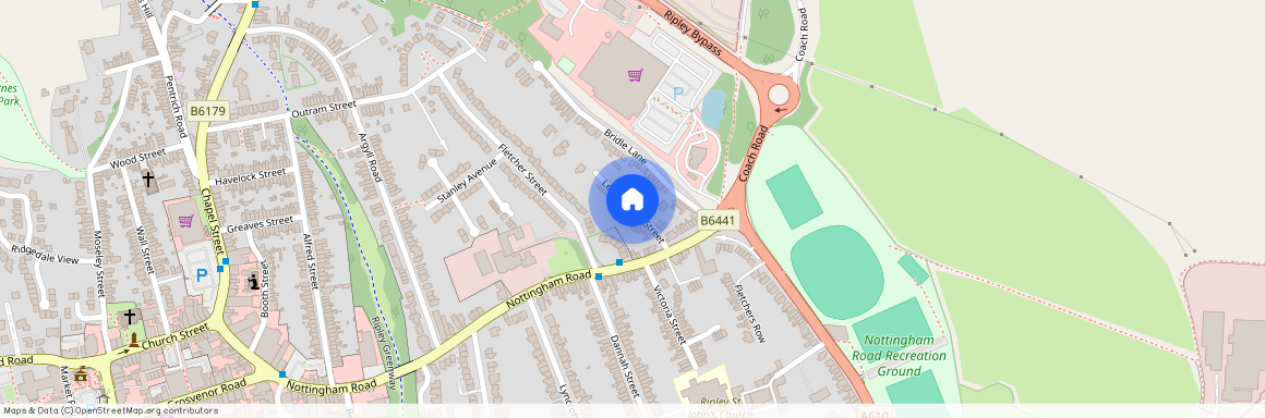 Leamington Street, Ripley, Derbyshire