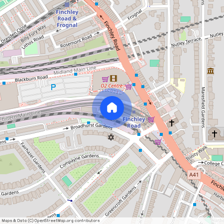 Canfield Place, South Hampstead, London NW6