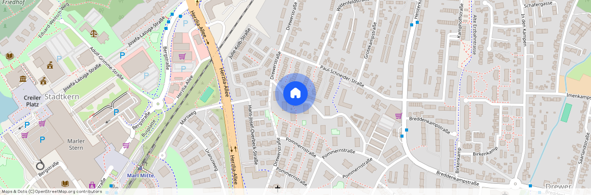 Ostpreußenstraße 1, 45770 Nordrhein-Westfalen - Marl