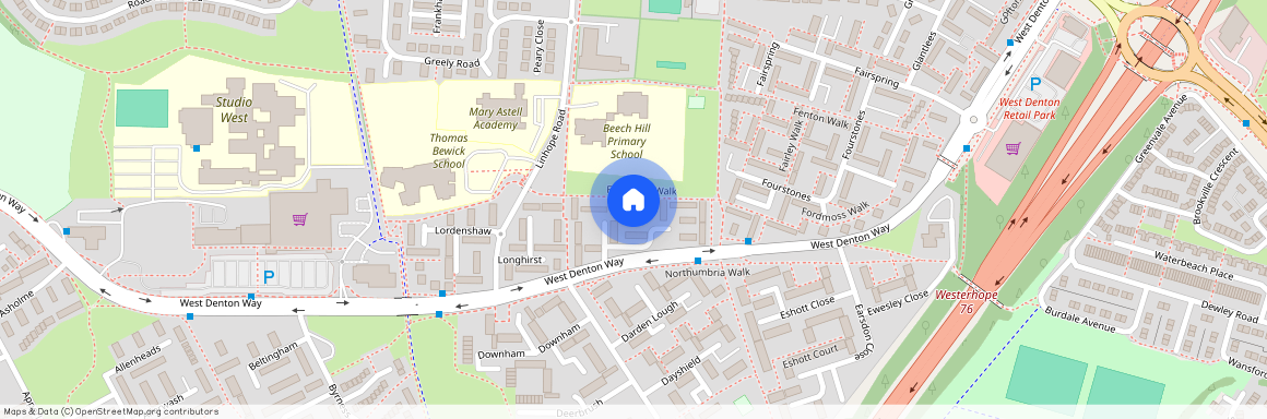 3 bedroom Terraced House to rent in Links Walk, Newcastle Upon Tyne, NE5