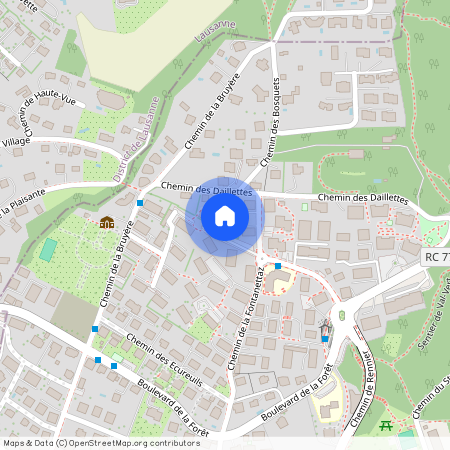 Chemin des Daillettes 8, CH-1009, Pully