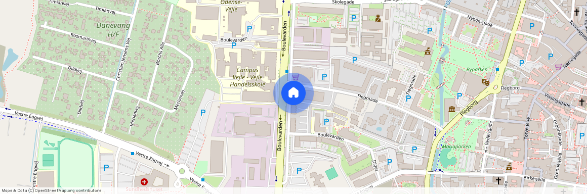 Boulevarden 15C, 4. tv., 7100 Vejle