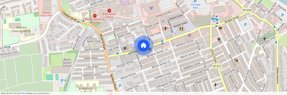 Waterloo Road, Blyth, Blyth, Northumberland, NE24 1DF