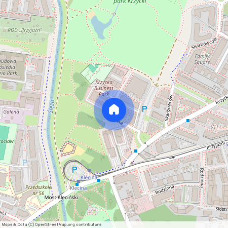 ul. Krzycka, Krzyki, Krzyki, Wrocław, dolnośląskie