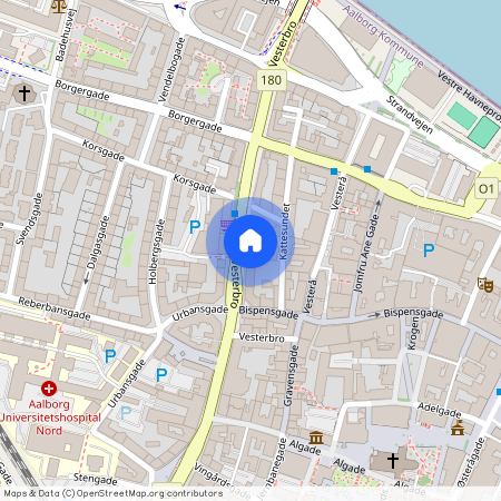 Vesterbro 76 4. tv., 9000 Aalborg