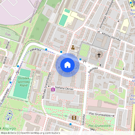 ul. Nadgórników, Koszutka, Katowice, śląskie