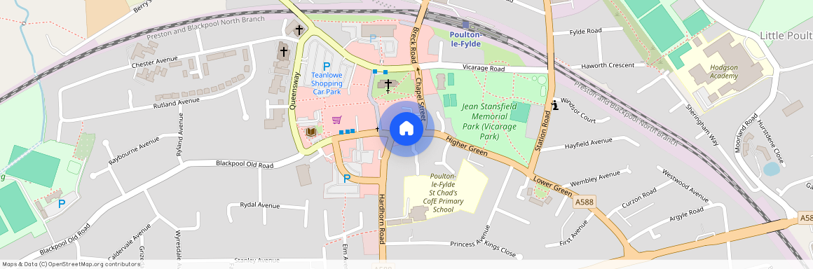 Queens Square, Poulton-le-Fylde