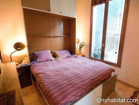 Logement à Paris, Location meublée - Studio T1 - Butte-aux-cailles, Gobelins - Gare d'Austerlitz - Place d'Italie (PA-3742) - Photo 5