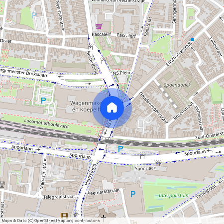 Loven Zuid, 5014 DB, NS Plein, Tilburg