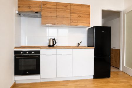 Nový zařízený byt 1+kk k pronájmu Mezi vodami Modřany Zahálka - Photo 4