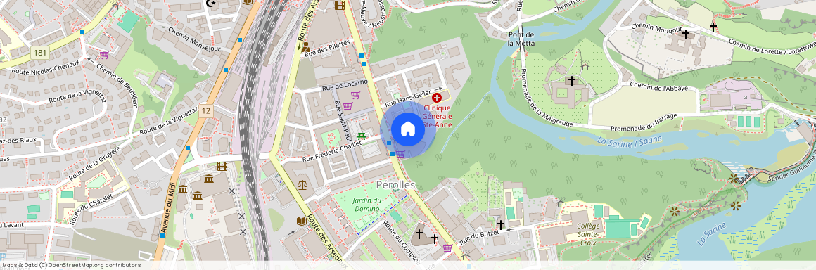 Rue Jacques-Vogt 1, 1700 Fribourg