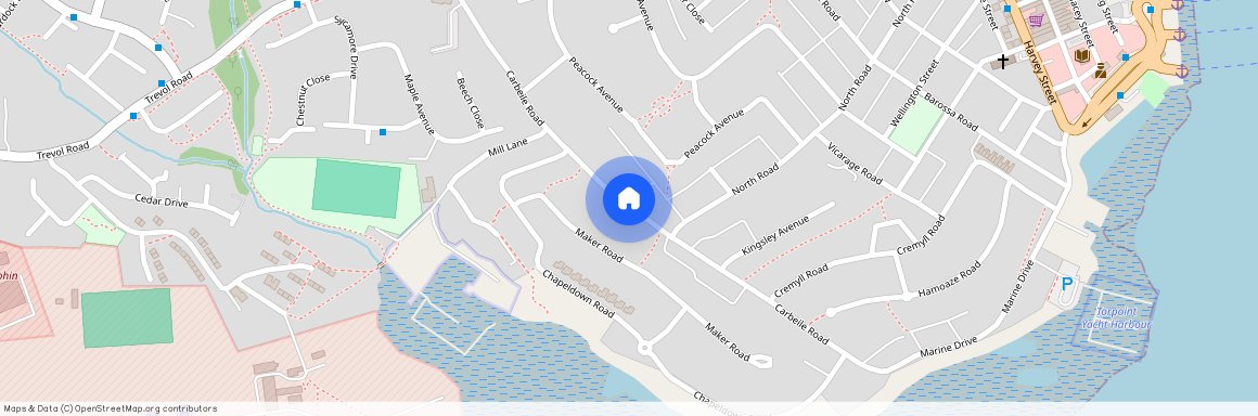 Carbeile Road, Torpoint, PL11