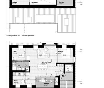 Charmante 1.5-Zimmer-Dachwohnung mit Terrasse in Zürich-Affoltern - Foto 3