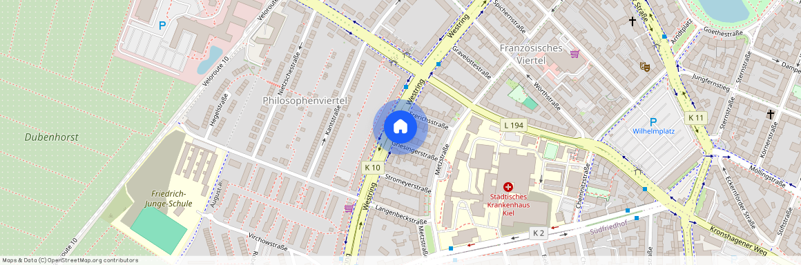 Griesingerstr. 12, 24116, Kiel Ot Schreventeich