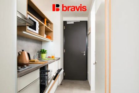 Pronájem moderního 1+kk, Brno - Trnitá, ulice Dornych, polyfunkční rezidence - Фото 5