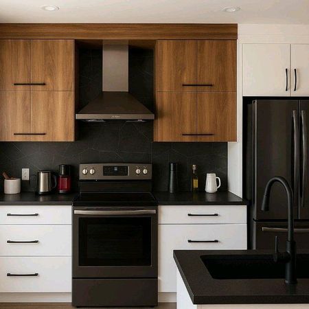 4.5 Ss-sol 3plex 2 Chambres (13×10 +8×8) Libre 27 oct Magnifique 4.5 au rez de jardin rénové, dans 3plex au coeur du Vieux-Longueuil, Hauts Pl - Photo 3