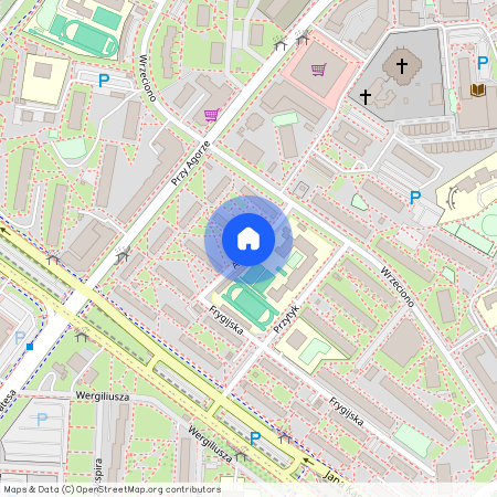 ul. Antyczna, Wrzeciono, Bielany, Warszawa, mazowieckie