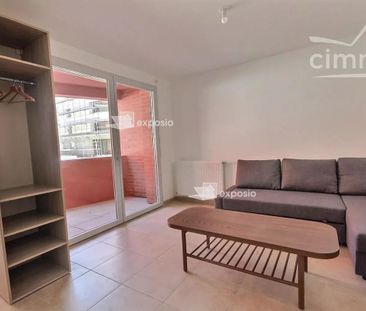LOCATION SAINT MARTIN D'HERES : STUDIO MEUBLE AVEC BALCON ET GARAGE | Cimm Immobilier - Photo 4