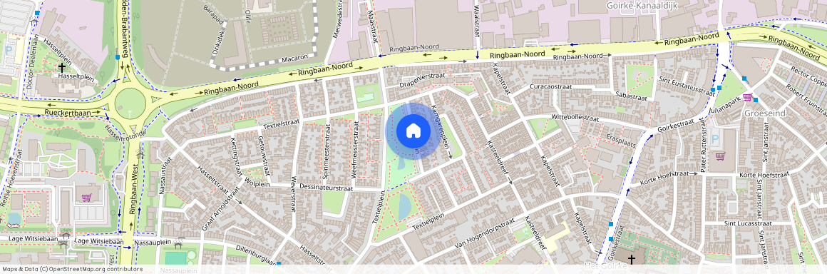 Textielbuurt Oost, 5046 RL, Textielplein, Tilburg