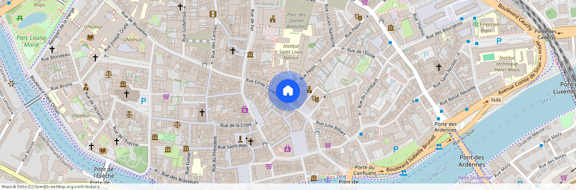 rue Pépin, 32, 2, 5000, Namur