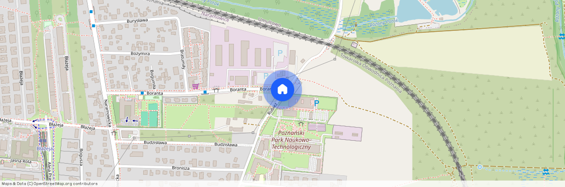 ul. Rubież, Naramowice, Stare Miasto, Poznań, wielkopolskie