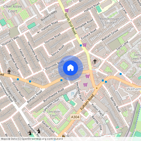 Dawes Road, Fulham, London, SW6, West London