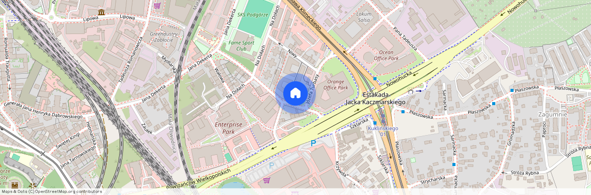 ul. Romana Kiełkowskiego 8, Zabłocie, Podgórze, Kraków, małopolskie