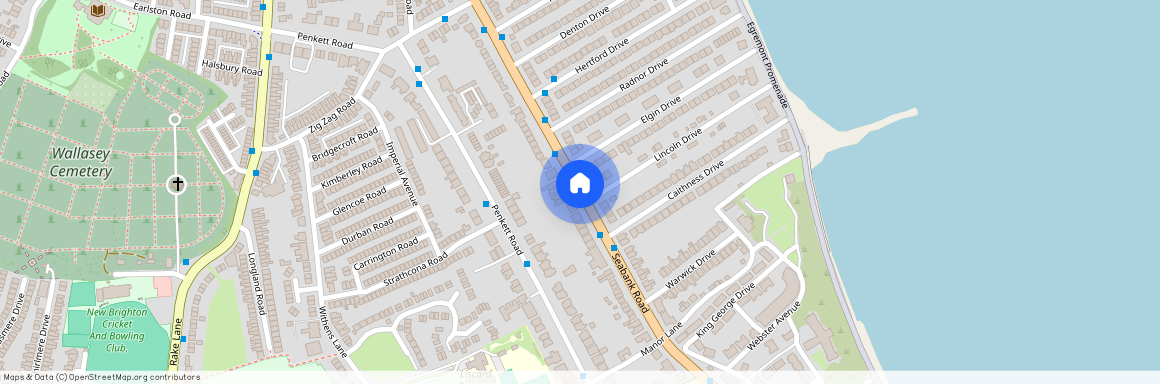 Seabank Road, Wallasey, CH45