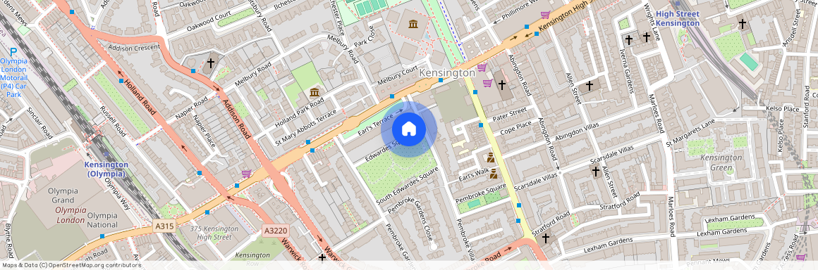 Edwardes Square, Kensington, W8