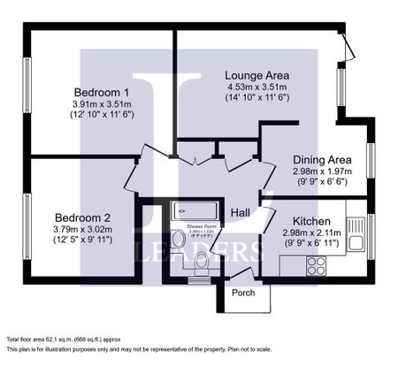 2 bedroom property to rent - Photo 4