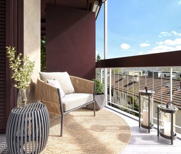 Stilvolle 2.5-Zimmer-Wohnung mit Terrasse in Zürich-Höngg - Photo 6