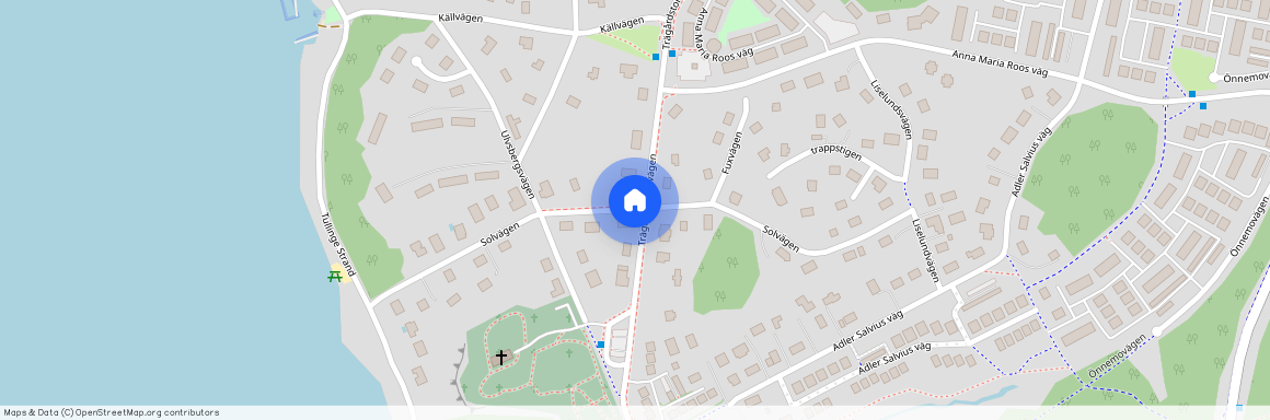 Solvägen, Tullinge