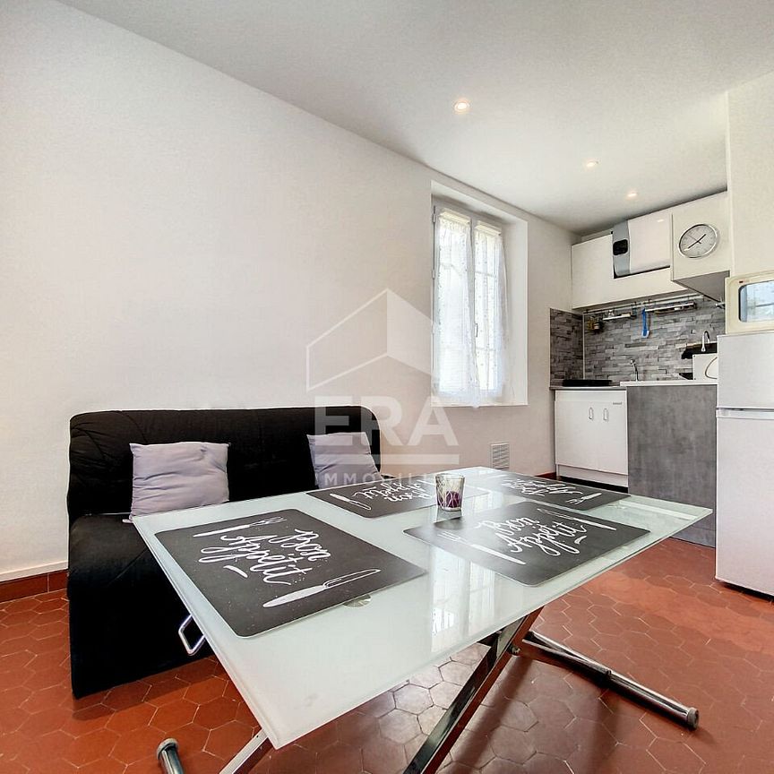 A LOUER - APPARTEMENT MEUBLE 2 PIECES AU COEUR DU CENTRE-VILLE DE CAGNES-SUR-MER - Photo 1