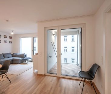 ** ab 1.1.26: hofseitige helle 2 Zimmer-Neubauwohnung mit Loggia ~ ... - Foto 4