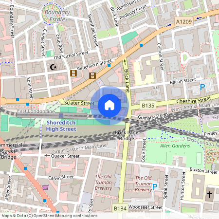 Sclater Street, E1, Shoreditch, London, E1