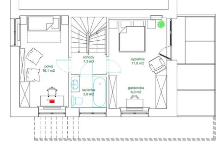 Wyjątkowy dom - skrajny segment, Wołoska - Zdjęcie 4
