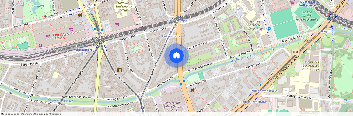 Erasmusstraße 15, 40223 Düsseldorf - Bilk