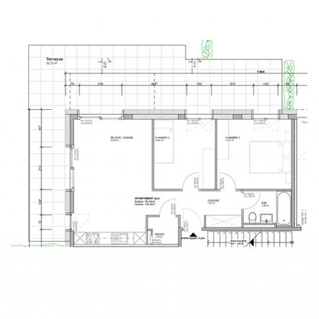 Rue des Crêts 4, 1037 ETAGNIÈRES | Appartement 3 pièces - Photo 2