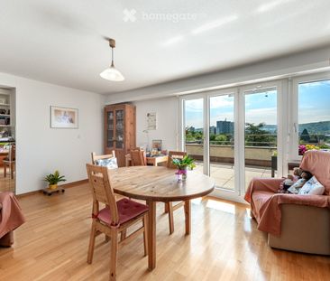 Sonnige 3.5 Zimmer-Terrassenwohnung mit Aaresicht - Photo 1