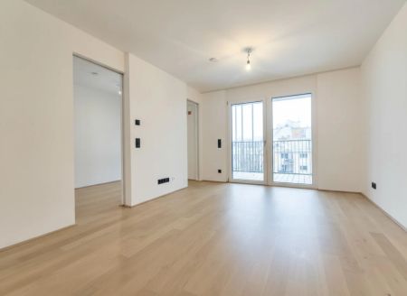 Pauschalmiete inklusive Warmwasser, Heizung & Kühlung - Moderne 2-Zimmer-Wohnung mit großzügigem Balkon und stilvoller Ausstattung - Photo 3