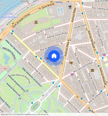 Rue du Général Camou, 75007, Paris